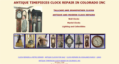 Desktop Screenshot of antique-timepieces.com